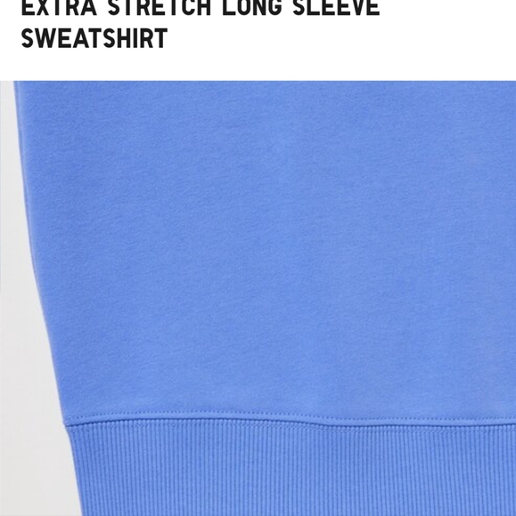 Uniqlo EXTRA STRETCH LONG SLEEVE SWEATSHIRT - Picture 5 of 9